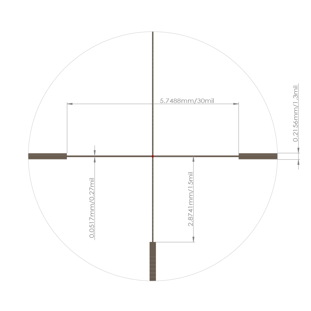 Прицел MewLite 1-6x24 SFP IR Fiber