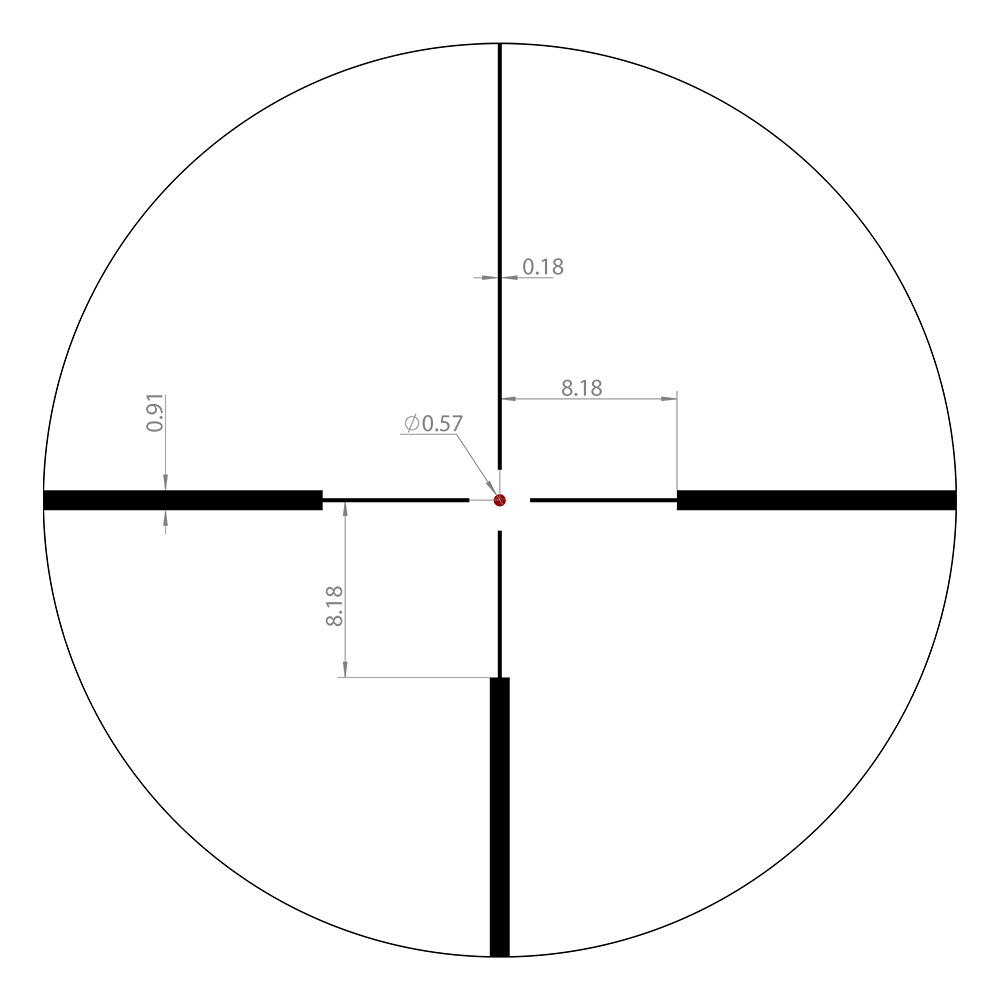 Оптический прицел MewLite 1-10x24 SFP