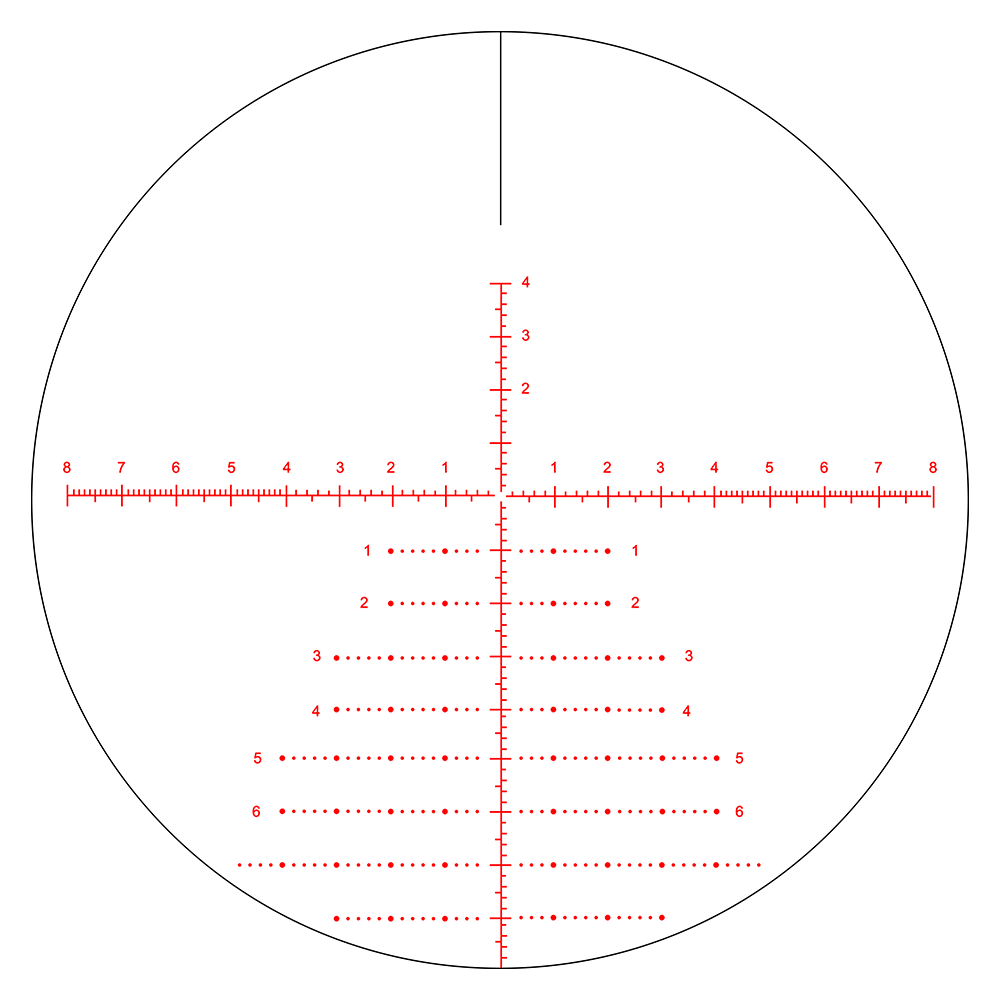 Оптический прицел MewLite 4-24x56 FFP IR