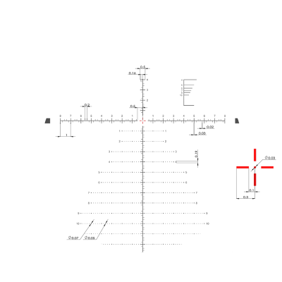 Оптический прицел MewLite 5-30x56 FFP IR