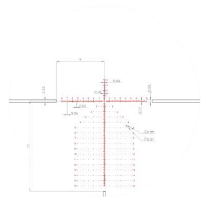 Оптический прицел MewLite 4-16x50 FFP SFIR